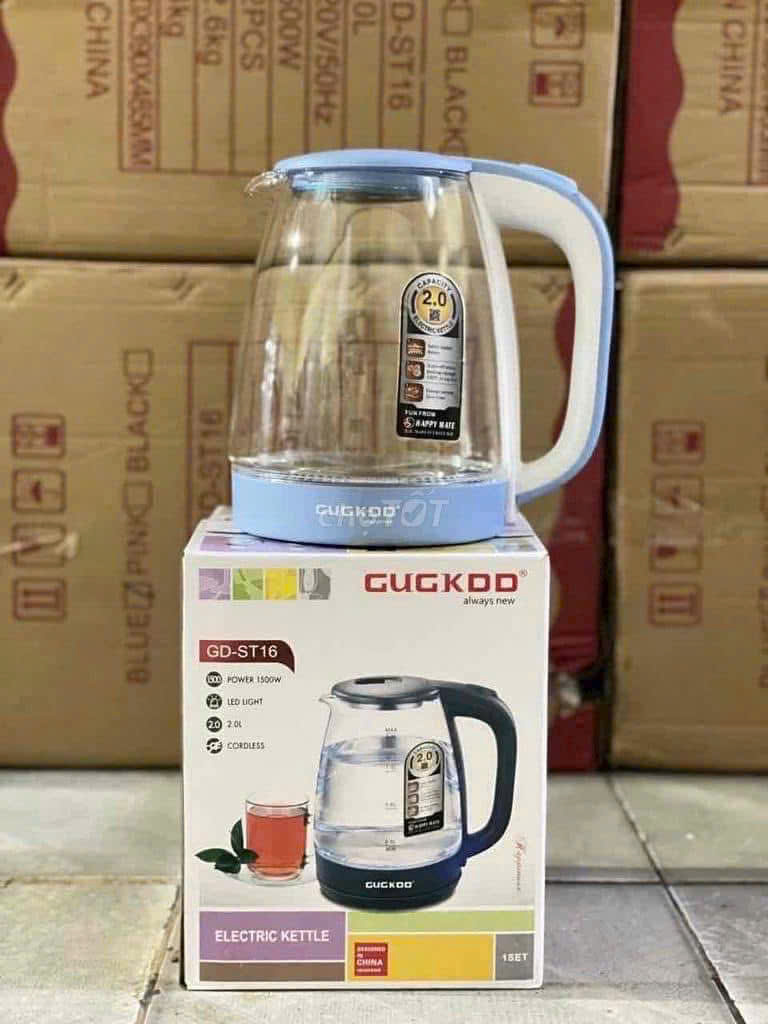 Ấm đun siêu tốc thuỷ tinh Guckoo ST16 2 Lít